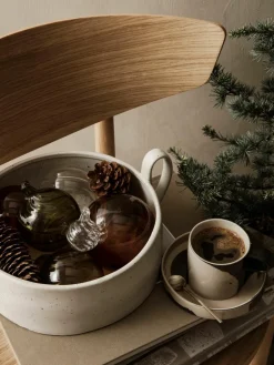 Serveerkom Flow van keramiek^ferm LIVING New