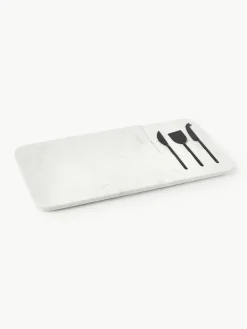 Serveerplateau Jaya met kaasmessen, set van 4^Westwing Collection Best