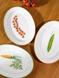 Serveerplateau Tomato van beenderporselein^&k Amsterdam New
