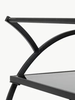 Serveerwagen Loft met glazen tafelbladen^Kare Design Clearance