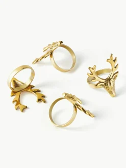Servetringen Deer, 4 stuks^Westwing Collection Clearance
