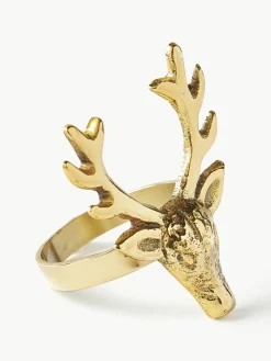 Servetringen Deer, 4 stuks^Westwing Collection Clearance