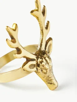 Servetringen Deer, 4 stuks^Westwing Collection Clearance
