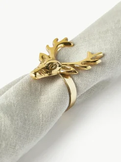 Servetringen Deer, 4 stuks^Westwing Collection Clearance