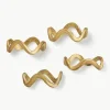 Servetringen Skye van messing, 4 stuks^Nordal Sale