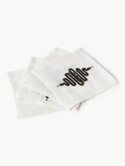 Servetten Snake, 4 stuks^Jonathan Adler Outlet