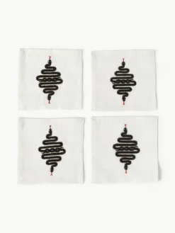 Servetten Snake, 4 stuks^Jonathan Adler Outlet