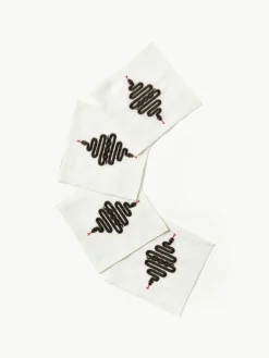 Servetten Snake, 4 stuks^Jonathan Adler Outlet