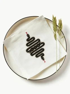 Servetten Snake, 4 stuks^Jonathan Adler Outlet