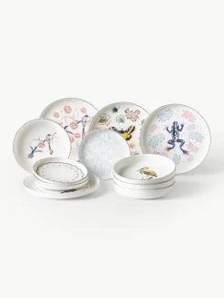 Serviesset Flamboyant, 4 personen (12-delig)^Westwing Collection Fashion