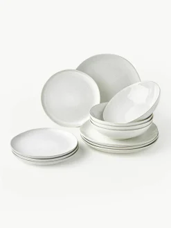 Serviesset Gemma met reactief glazuur, 4 personen (12-delig)^Westwing Collection Outlet