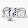 Serviesset Pacific blauw van porselein, 4 personen (16-delig)^ROYAL DOULTON New