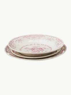 Serviesset Rose met bloemmotief, 6 personen (18-delig)^Bitossi Home Fashion