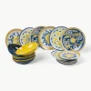 Serviesset Sicilia, 6 personen (18-delig)^Villa D'Este Home Tivoli Fashion
