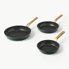 Set van 3 braadpannen Padova met antiaanbaklaag^GreenPan Clearance