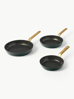 Set van 3 braadpannen Padova met antiaanbaklaag^GreenPan Clearance