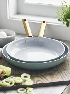 Set van 2 braadpannen Padova met antiaanbaklaag^GreenPan Online