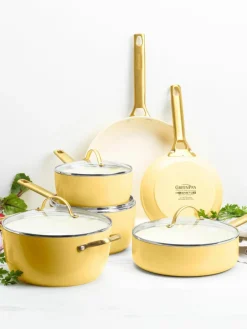 Set van 2 braadpannen Padova met antiaanbaklaag^GreenPan New
