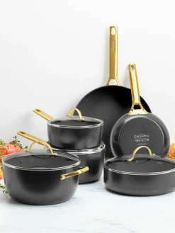 Set van 2 braadpannen Padova met antiaanbaklaag^GreenPan New