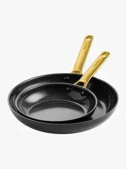 Set van 2 braadpannen Padova met antiaanbaklaag^GreenPan New