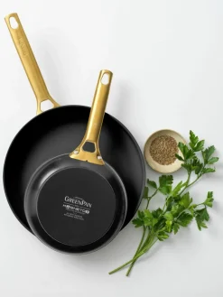 Set van 2 braadpannen Padova met antiaanbaklaag^GreenPan New