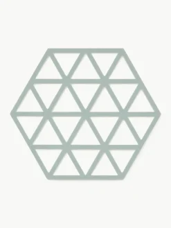 Siliconen panonderzetter Triangles, 2 stuks^Zone Denmark Best