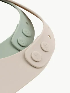 Siliconen slabbetje Lalee, set van 2^Done by Deer Online