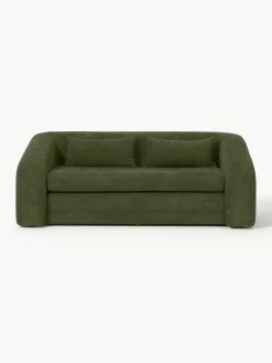 Slaapbank Eliot (2-zits) uit teddy-bouclé^Westwing Collection Outlet
