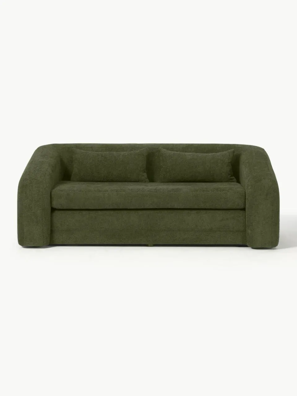 Slaapbank Eliot (2-zits) uit teddy-bouclé^Westwing Collection Outlet