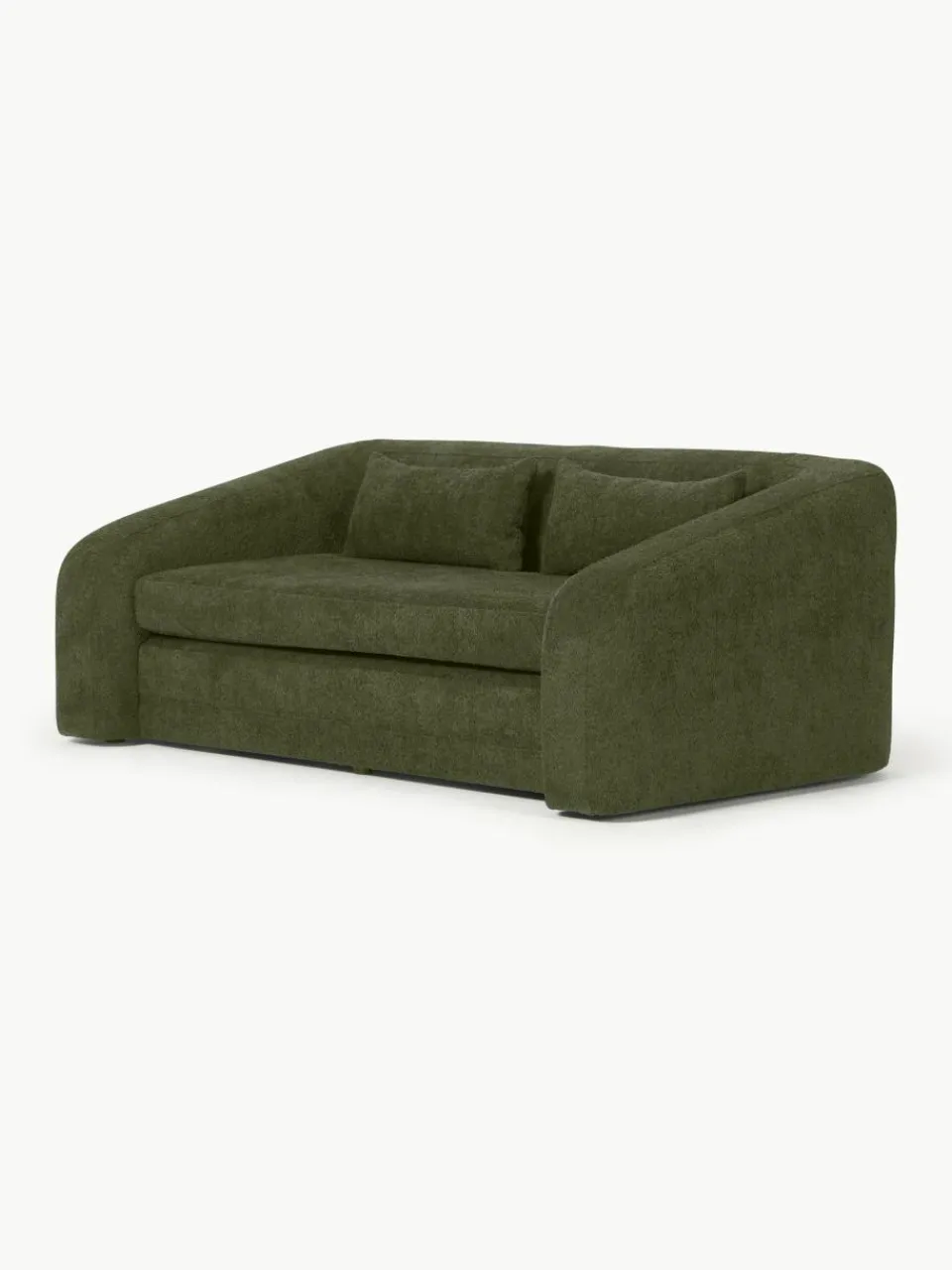 Slaapbank Eliot (2-zits) uit teddy-bouclé^Westwing Collection Outlet