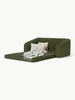 Slaapbank Eliot (2-zits) uit teddy-bouclé^Westwing Collection Outlet