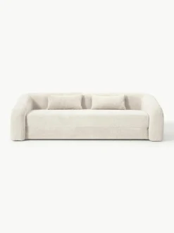 Slaapbank Eliot (3-zits) uit teddy-bouclé^Westwing Collection Clearance