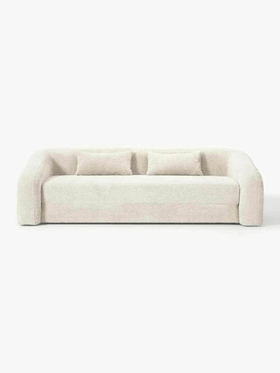 Slaapbank Eliot (3-zits) uit teddy-bouclé^Westwing Collection Clearance