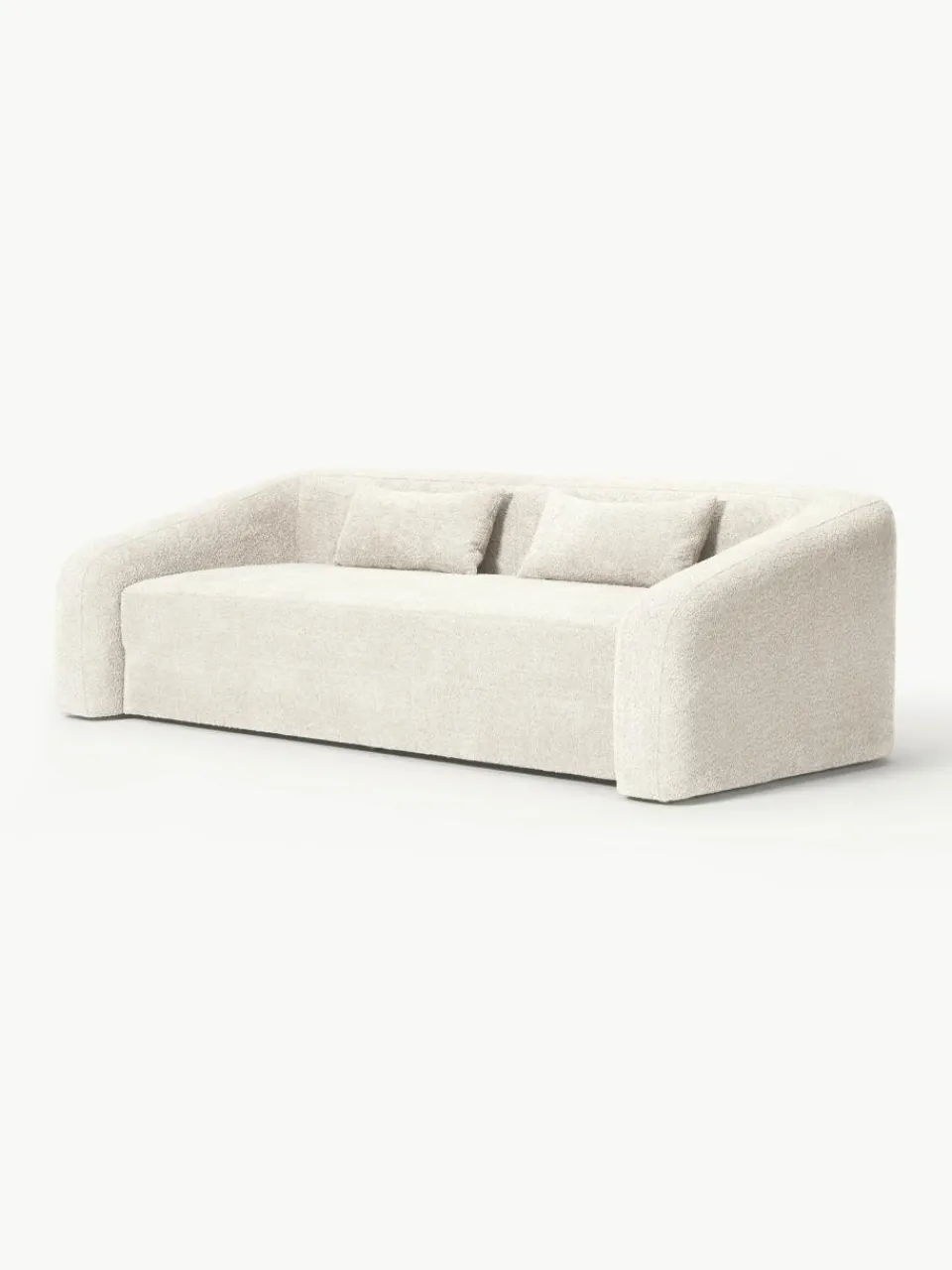 Slaapbank Eliot (3-zits) uit teddy-bouclé^Westwing Collection Clearance