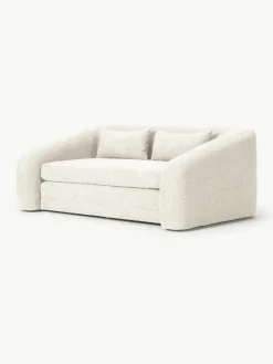 Slaapbank Eliot (2-zits) uit teddy-bouclé^Westwing Collection Sale