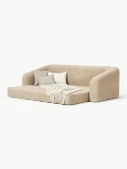 Slaapbank Eliot (3-zits) uit teddy-bouclé^Westwing Collection Clearance
