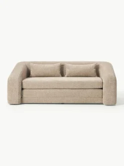 Slaapbank Eliot (2-zits) uit teddy-bouclé^Westwing Collection Discount