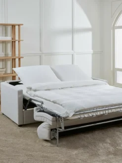 Slaapbank Morgan (2-zits) met matras^Westwing Collection Best