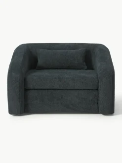 Slaapfauteuil Eliot uit teddy-bouclé^Westwing Collection Online
