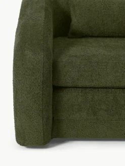 Slaapfauteuil Eliot uit teddy-bouclé^Westwing Collection Clearance