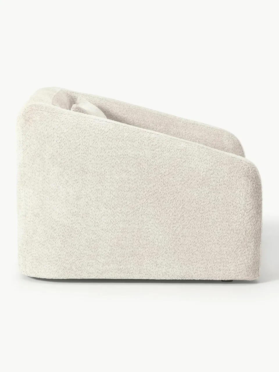 Slaapfauteuil Eliot uit teddy-bouclé^Westwing Collection Outlet