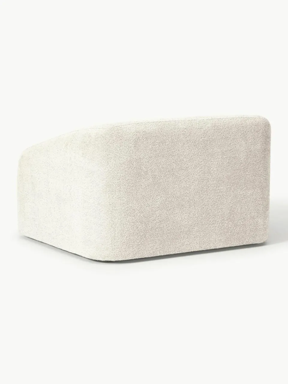 Slaapfauteuil Eliot uit teddy-bouclé^Westwing Collection Outlet
