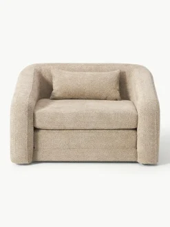 Slaapfauteuil Eliot uit teddy-bouclé^Westwing Collection Online