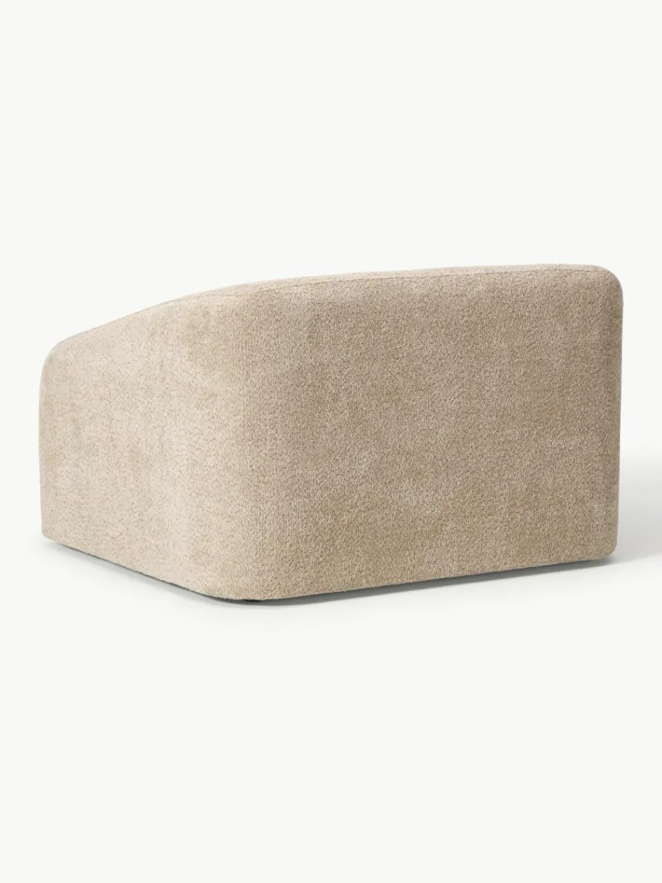Slaapfauteuil Eliot uit teddy-bouclé^Westwing Collection Online