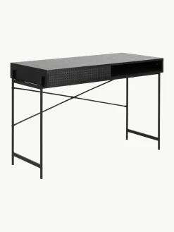 Smal bureau Angus met opbergruimte^Westwing Outlet
