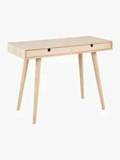 Smal bureau Century van eikenhout^Westwing Hot