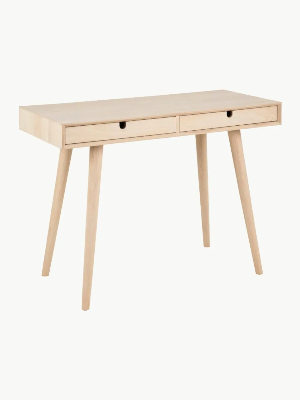 Smal bureau Century van eikenhout^Westwing Hot