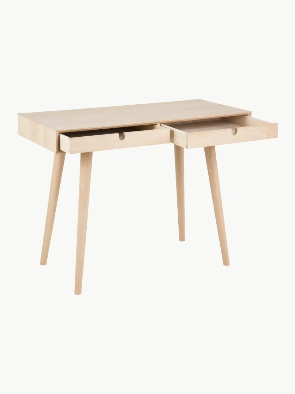 Smal bureau Century van eikenhout^Westwing Hot