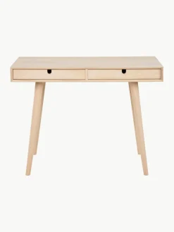 Smal bureau Century van eikenhout^Westwing Hot