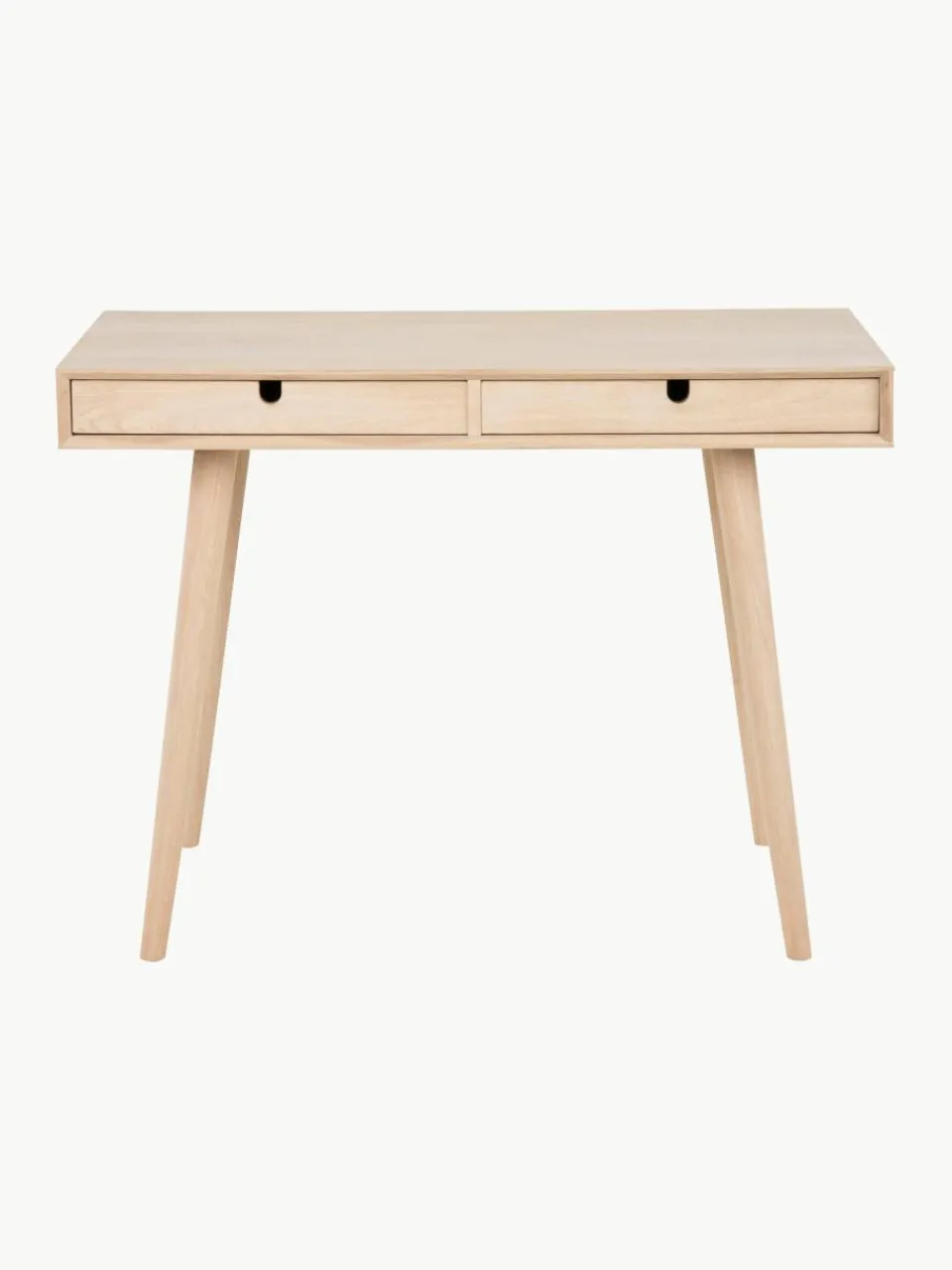 Smal bureau Century van eikenhout^Westwing Hot